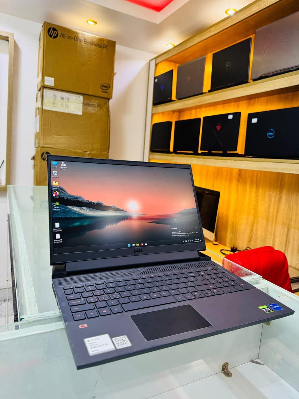 DELL G15 5525 RYZEN 7 , 12 GENERATION 16 DDR5 GB , 512 SSD DRIVE